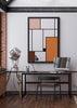 Decoración con cuadros, ideas -  cuadro geométrico y moderno de estilo colorido