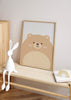 decoración con cuadros, ideas - lámina decorativa infantil de ilustración de oso - kudeko