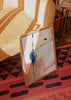 Cuadro decorativo de estilo orgánico y tonos_pastel colocado en salón, composición abstracta en tonos pastel, modelo Summer Dream No2