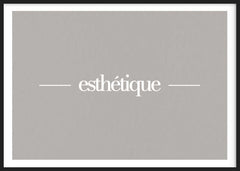 Esthétique I