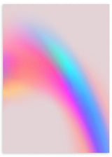 lámina decorativa muy colorida de ilustración en estilo abstracto - kudeko