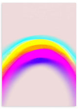 lámina decorativa muy colorida de ilustración en estilo abstracto - kudeko
