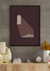 decoración con cuadros, ideas - lámina decorativa vintage de collage de mujer mirando a cuervo en ventana - kudeko