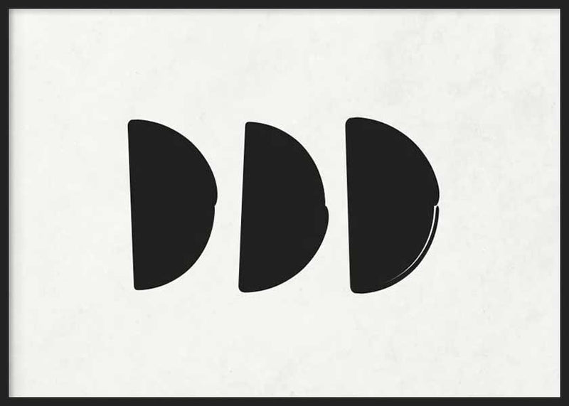 Tres Piezas - Horizontal