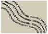 Cuadro de ilustración abstracta, Posters, Prints, & Visual Artwork, Mysterious Shape III - Horizontal
