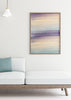 Decoración con cuadros, ideas -  cuadro abstracto atardecer. Lámina decorativa.
