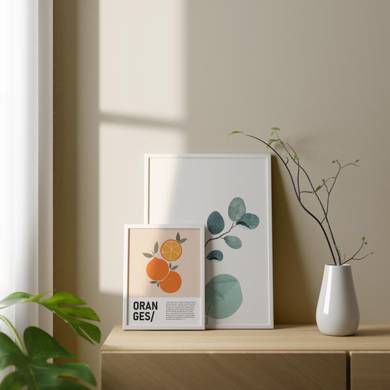 Decoración con cuadros, mural -  cuadro para cocina. Colorido