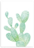 lamina decorativa de cactus, ilustración de cactus - kudeko