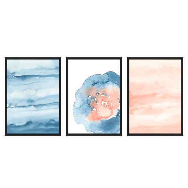 Three Combo - Watercolor